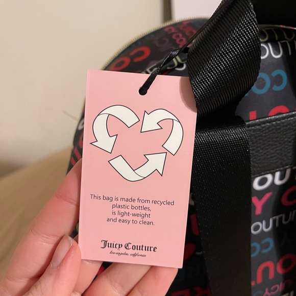 Juicy Couture Word Play Nylon Backpack - Picture 8 of 10